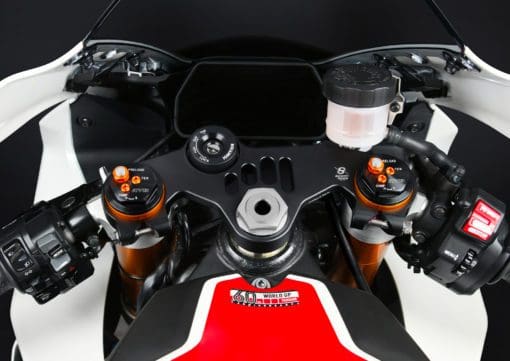 Bonamici Racing Aluminium TOP TRIPLE CLAMP Yamaha YZF R1/R1M Street 2015> - Image 5