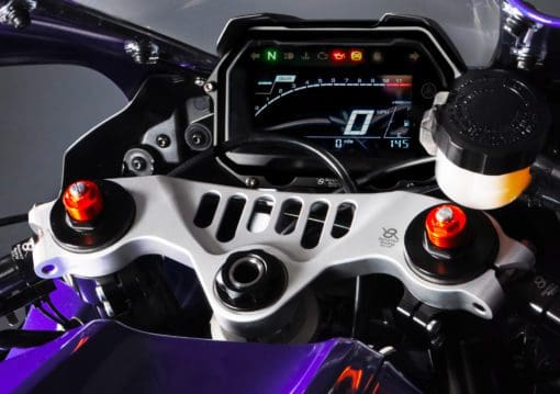 Bonamici Racing Aluminium TOP TRIPLE CLAMP Yamaha YZF R7 Race 2017/> - SILVER
