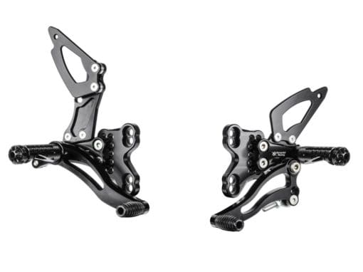 Bonamici Racing Aluminium Rearsets Suzuki GSX-R 1000 2003/2004