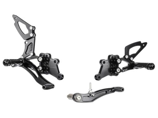 Bonamici Racing Aluminium Rearsets Suzuki GSX-R 600 / 750 2006/2010