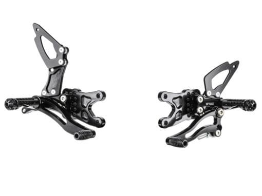 Bonamici Racing Aluminium Rearsets Suzuki GSX-R 1000 2007/2008