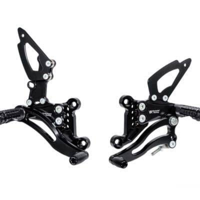 Bonamici Racing Aluminium Rearsets Triumph Speed Triple 1050 2004/2010