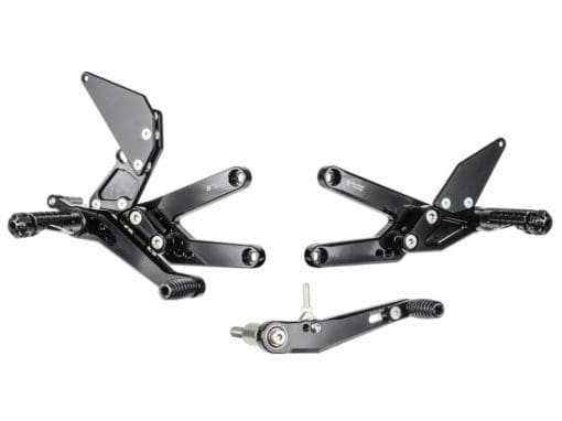Bonamici Racing Aluminium Rearsets Triumph Daytona 675 Quickshifter (race) 2013/2017
