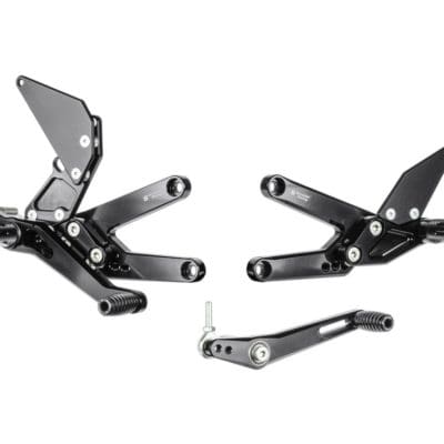 Bonamici Racing Aluminium Rearsets Triumph Street Triple 675 2013/2016