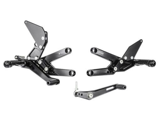 Bonamici Racing Aluminium Rearsets Triumph Street Triple 675 2013/2016