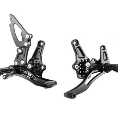 Bonamici Racing Aluminium Rearsets Triumph Speed Triple 1050 (race) 2011/>