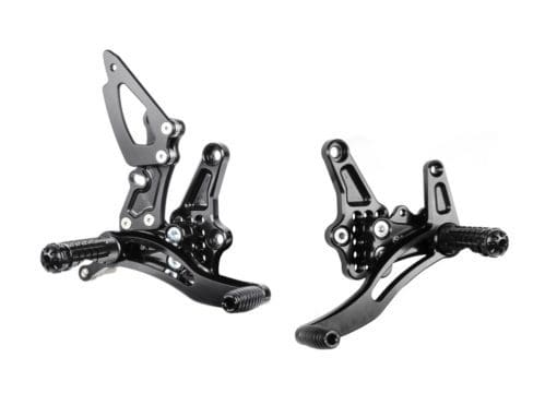 Bonamici Racing Aluminium Rearsets Triumph Speed Triple 1050 (race) 2011/>