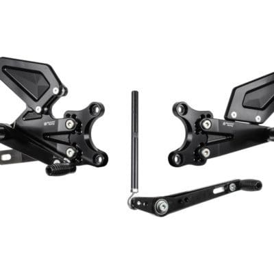 Bonamici Racing Aluminium Rearsets Triumph Street Triple S/R/RS 765 2017/>