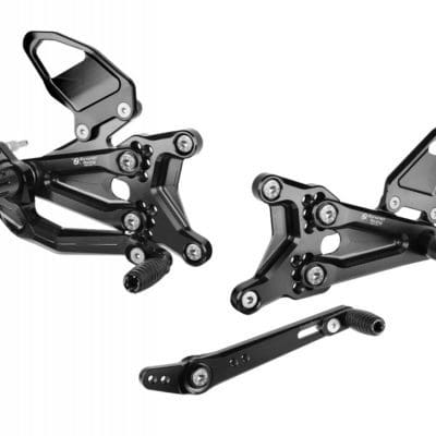 Bonamici Racing Aluminium Rearsets Triumph Speed Triple 1200 RR 2022/>