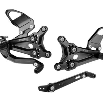 Bonamici Racing Aluminium Rearsets Triumph Speed Triple 1200 RS 2021/>
