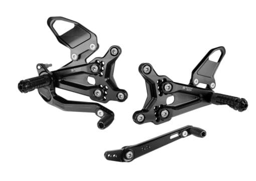 Bonamici Racing Aluminium Rearsets Triumph Speed Triple 1200 RS 2021/>