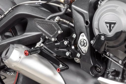 Bonamici Racing Aluminium Rearsets Triumph Street Triple S/R/RS 765 2017/> - Image 2