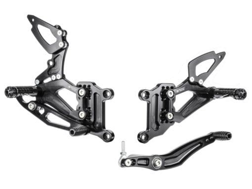 Bonamici Racing Aluminium Rearsets Yamaha YZF R1 1998/2003