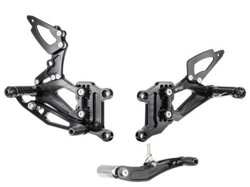 Bonamici Racing Aluminium Rearsets Yamaha YZF R6 1999/2002
