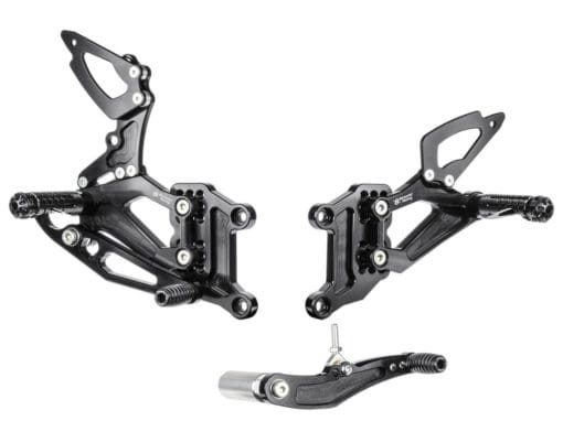 Bonamici Racing Aluminium Rearsets Yamaha YZF R6 2003/2005