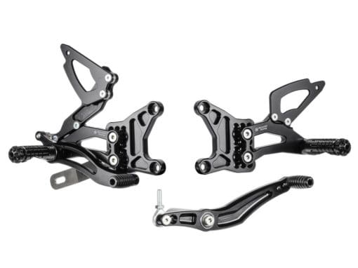 Bonamici Racing Aluminium Rearsets Yamaha YZF R6 2006/2016