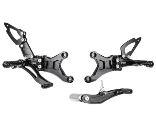 Bonamici Racing Aluminium Rearsets Yamaha YZF R1(street) 2007/2008