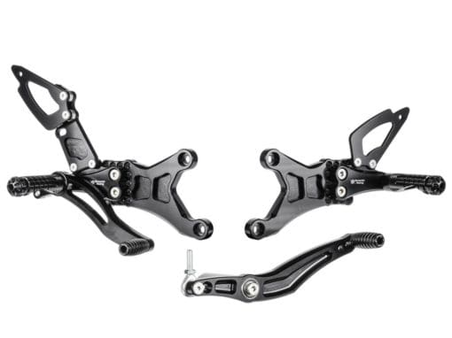 Bonamici Racing Aluminium Rearsets Yamaha YZF R1(race) 2007/2008