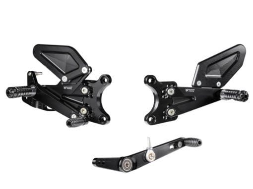 Bonamici Racing Aluminium Rearsets Yamaha YZF R6 2017/>