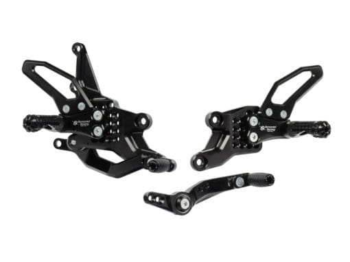 Bonamici Racing Aluminium Rearsets Yamaha YZF R7 2021/ >