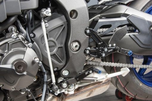 Bonamici Racing Aluminium Rearsets Yamaha MT-10 / FZ1 2016/2020 - Image 2