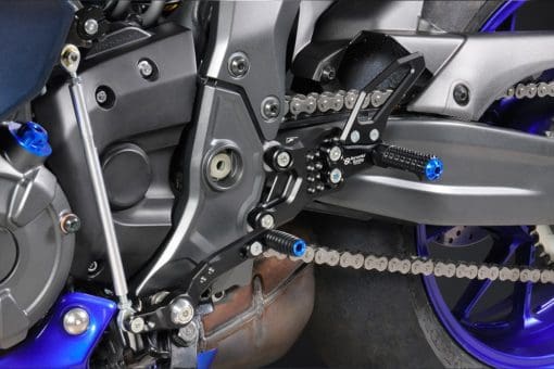 Bonamici Racing Aluminium Rearsets Yamaha YZF R7 2021/ > - Image 2