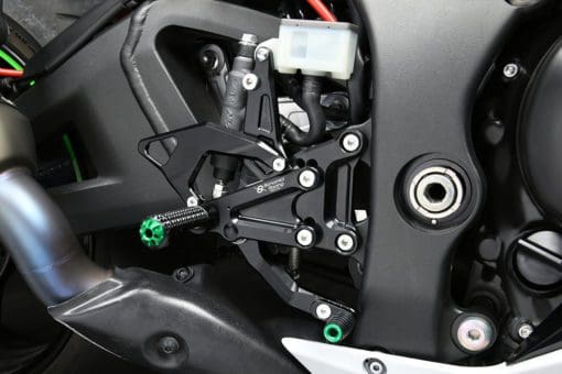 Bonamici Racing Aluminium Rearsets Kawasaki ZX-10R 2021/> - Image 2