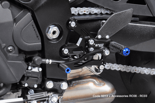 Bonamici Racing Aluminium Rearsets Suzuki GSX-S 1000 2021/> - Image 3