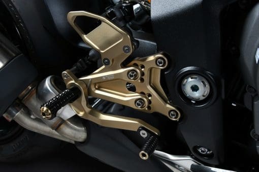 Bonamici Racing Aluminium Rearsets Triumph Speed Triple 1200 RR 2022/> - Image 2