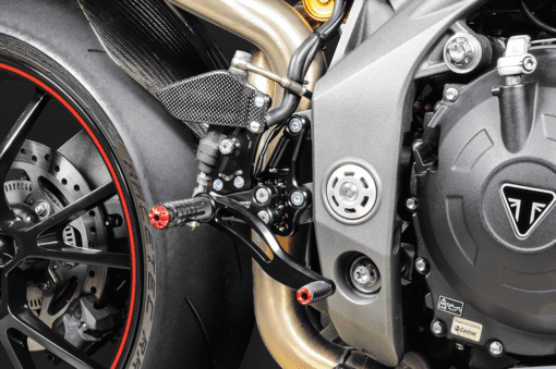 Bonamici Racing Aluminium Rearsets Triumph Speed Triple 1050 (race) 2011/> - Image 3