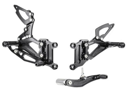 Bonamici Racing Aluminium Rearsets Yamaha YZF R1(street) 2004/2006