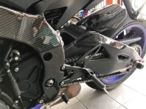 Bienvenu Motorsports R1 2015-2023 Swingarm Cover